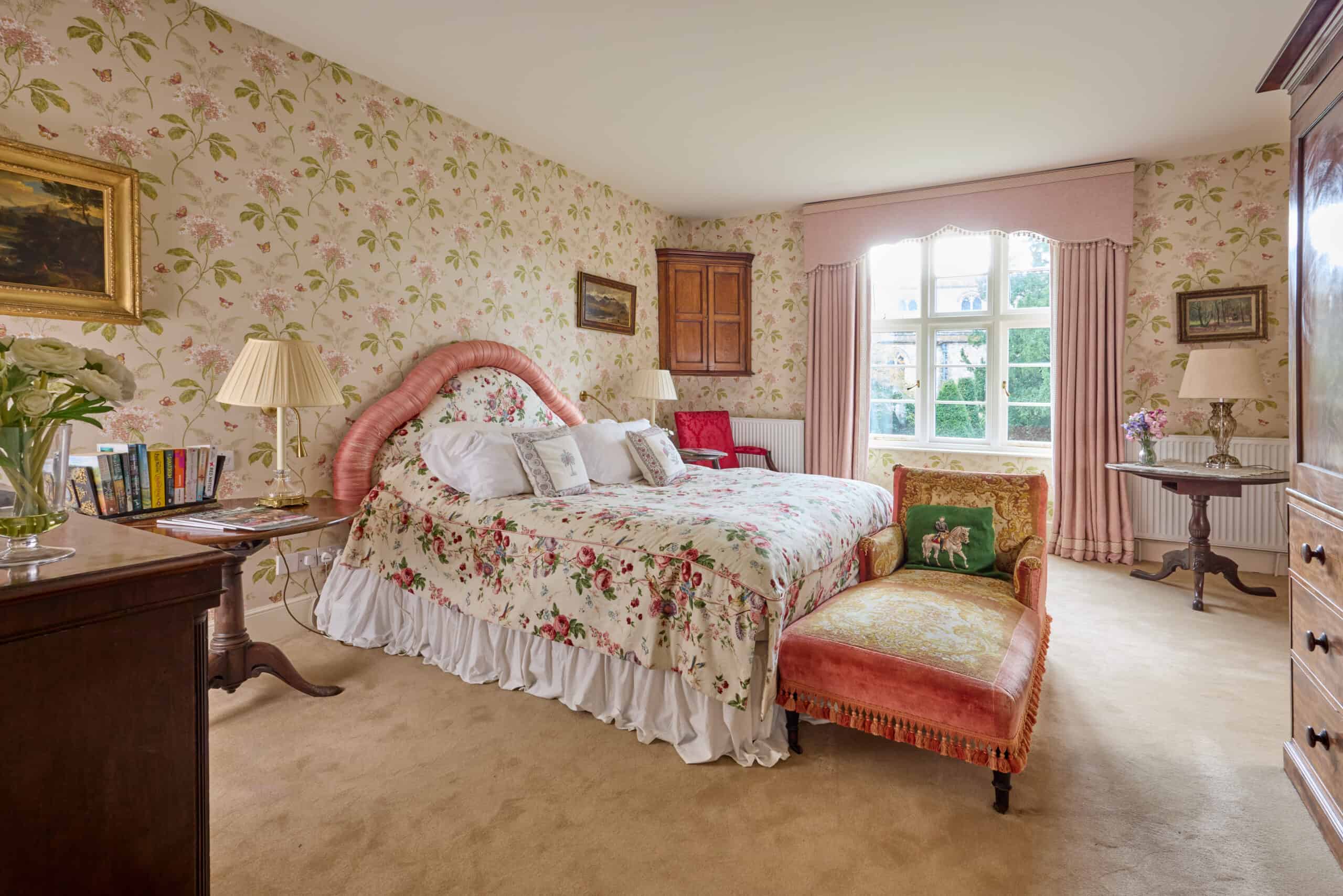 the master bedroom